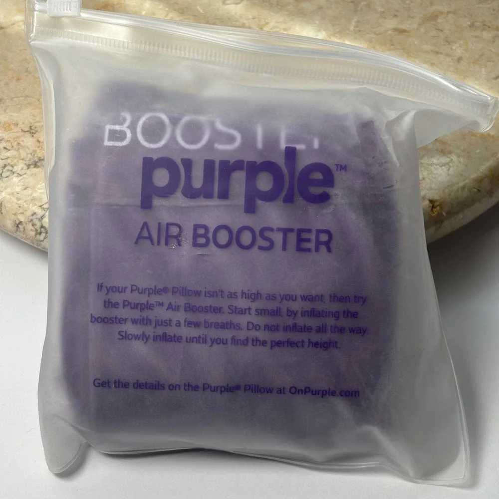 Purple Pillow Purple Air Booster Insert Inflatable Adjustable Height Support